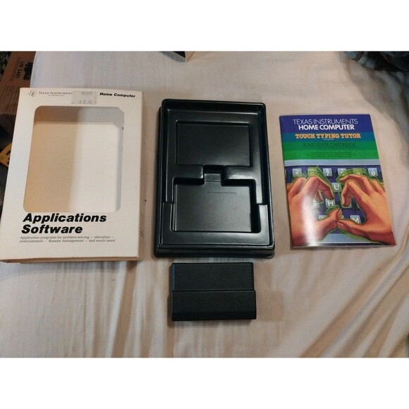 Texas Instruments TI-99/4A - Touch Typing Tutor - Complete In Box - Tested - Picture 1 of 10